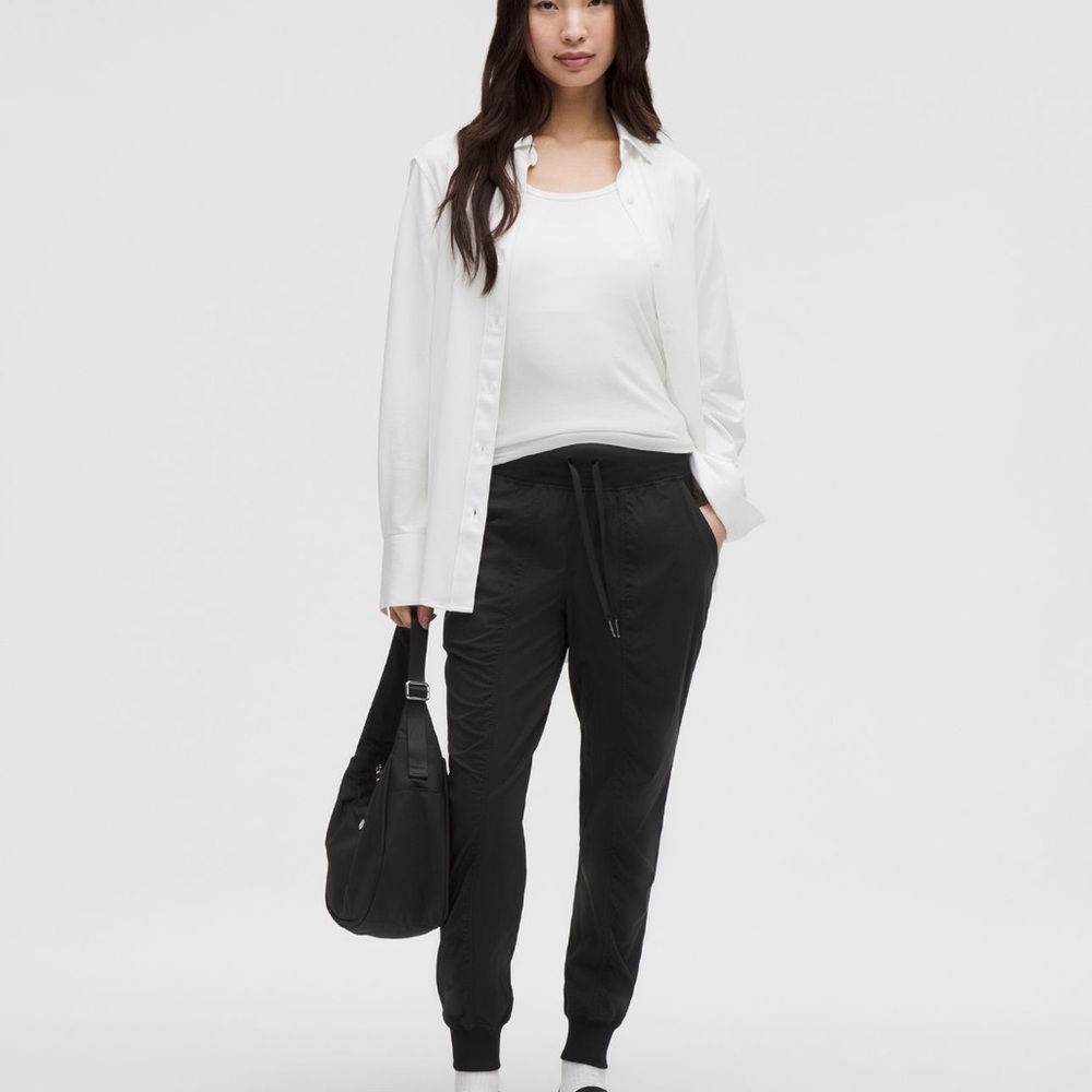 Lululemon Athletica Black Jogger Track Pants
